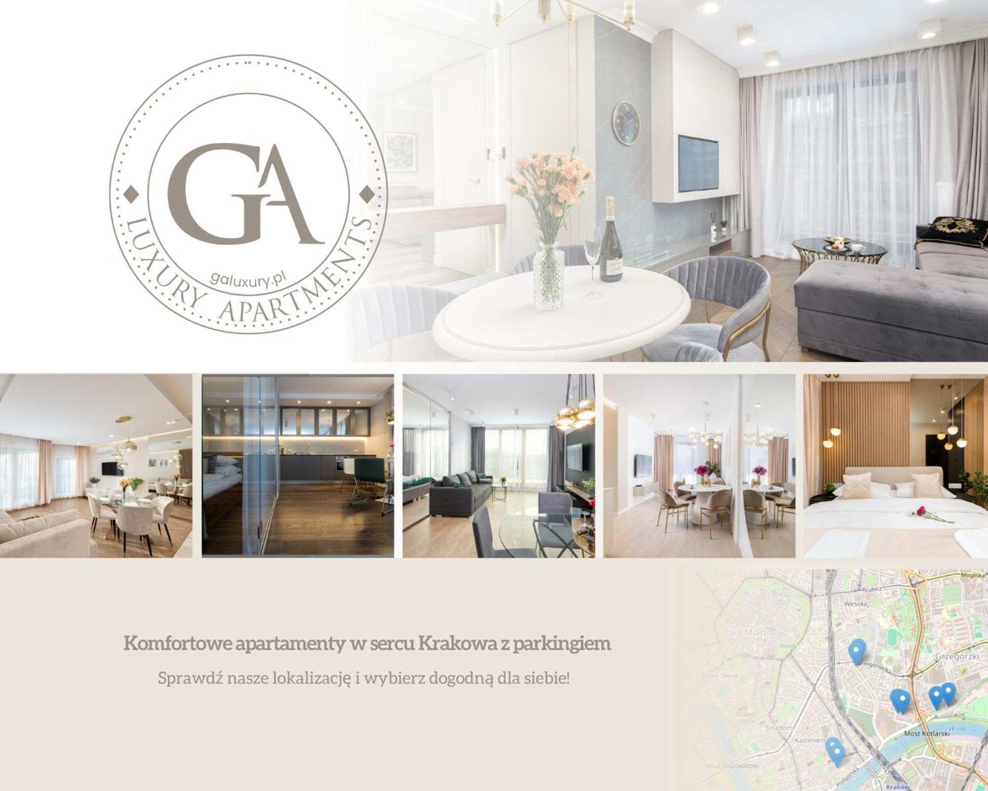 Ga Luxury Apartments M45 Краков Экстерьер фото