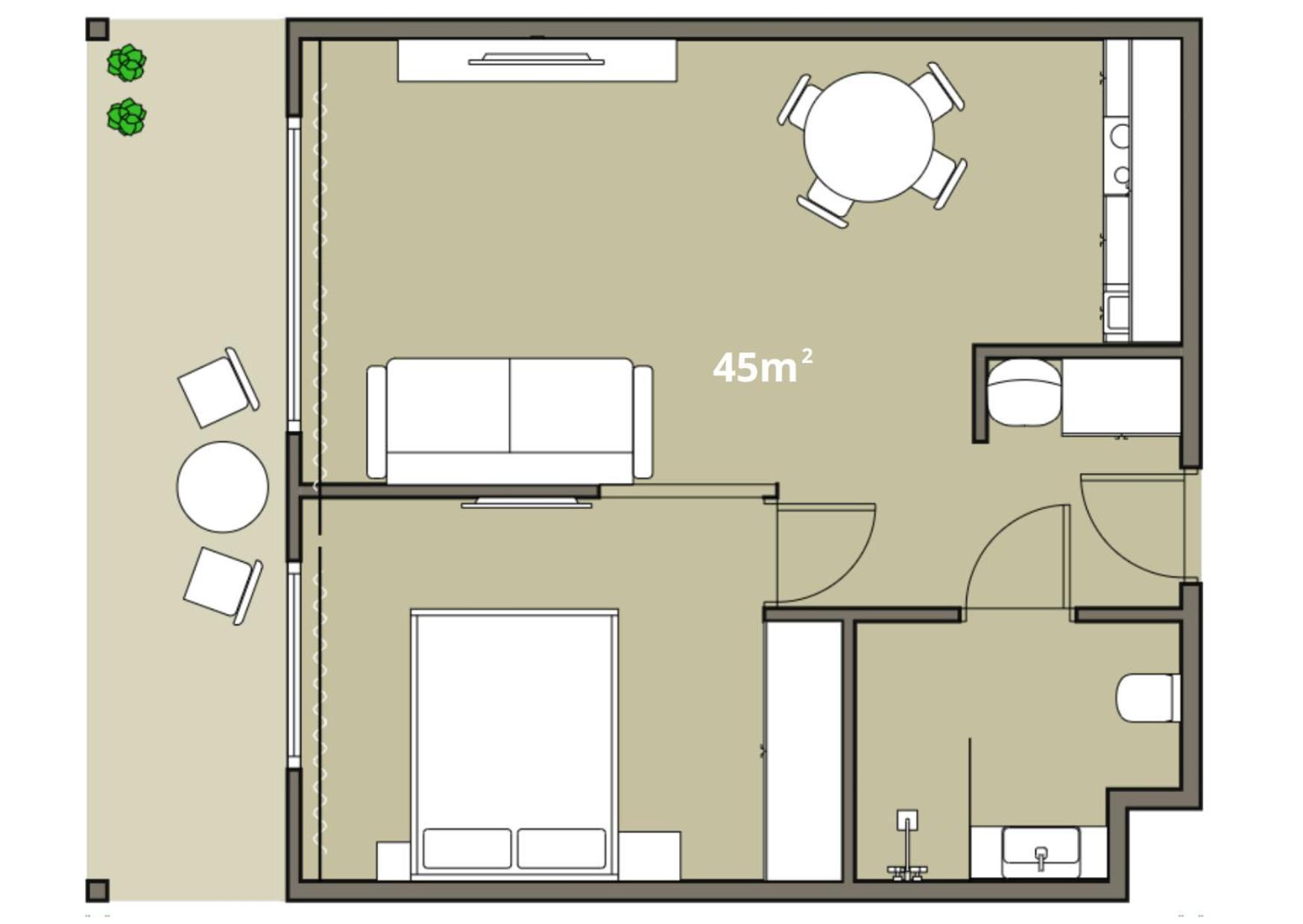 Ga Luxury Apartments M45 Краков Экстерьер фото